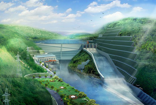 云浮老挝南塔河1号水电站项目